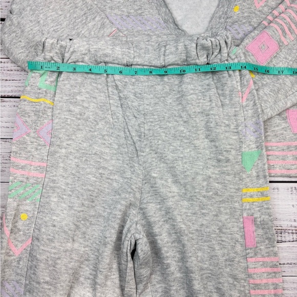 Vintage Retro 80’s 90’s Ladies Activewear Sweatshirt Top Pant Set - Picture 6 of 12